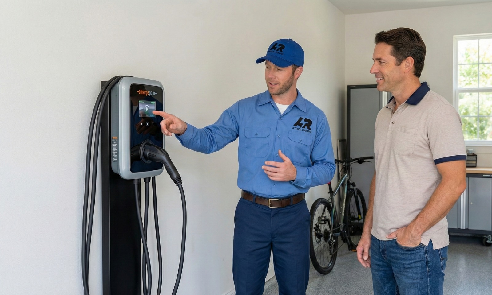 EV Charger installation client review