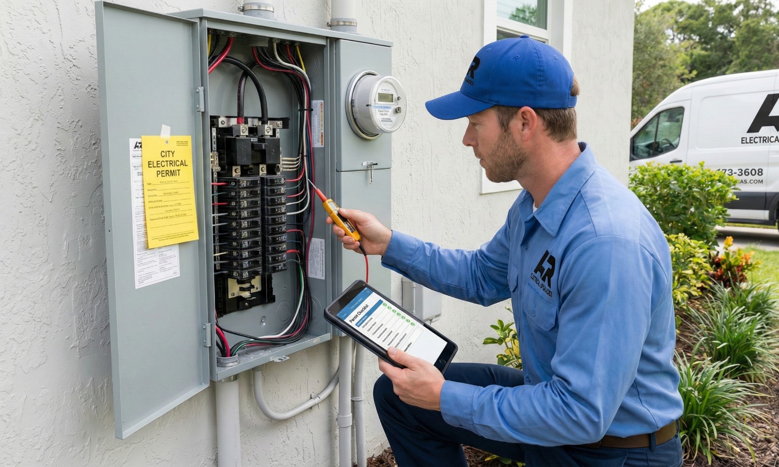 Electrical permits inspection